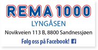 Annonse Rema 1000 Lyngåsen