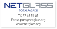 Annonse Netglass Totalfasade