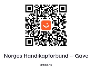 QR-kode vipps Norges Handikapforbund - Gave #13373